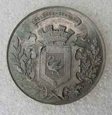 MEDAILLE EN ARGENT BOULOGNE