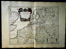 Carte des Pays-Bas Hollande