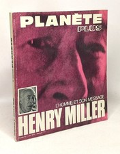 Planète Plus - L'homme et son message Henry Miller - le nouveau planète|Bon état