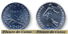 RARE FDC : 1 Franc Semeuse