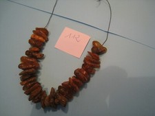 collier en AMBRE brut     _112