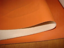 Simili orange au mètre automobile ameublement Tissu Revetement Skaï Moleskine