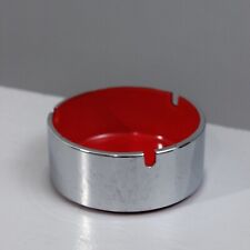 Cendrier vintage mélamine & chrome design Isamu Kenmochi Japon 1970s space age