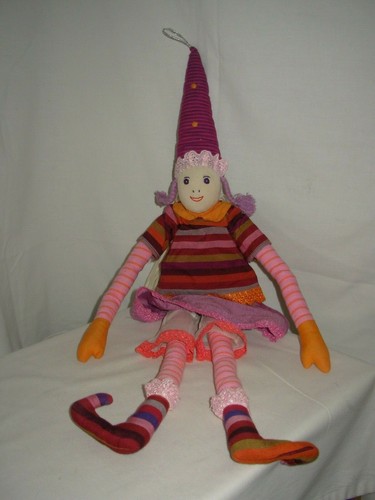 Peluche poupée pantin lutin - peluche,