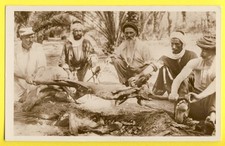 cpa Ed. La Cigogne à ALGER Scènes et Types Le MECHOUI Un Roti en plein air