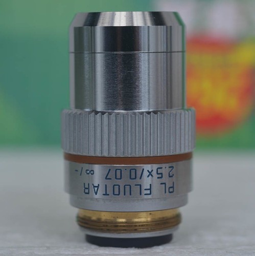 Objectif microscope - objectif, de