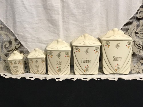 Série anciens pots - de, 5