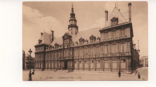 Carte postale reims hôtel - postale,