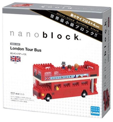 Nanoblock london tour bus mini - nanoblock,