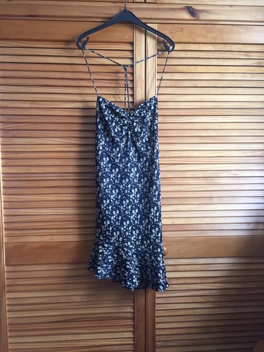 Robe jacquard fleurie - , zara