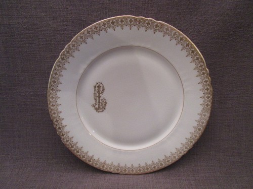 Assiette ancienne - , en