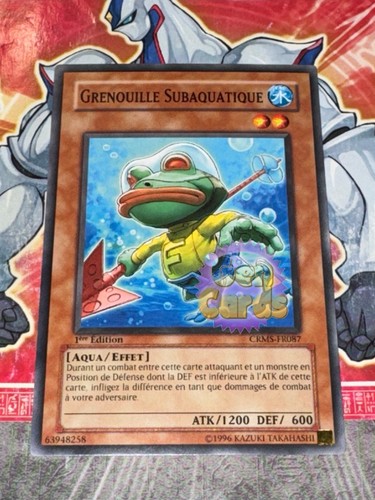 Carte oh grenouille - yu,