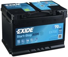 Batterie voiture exide - batterie,