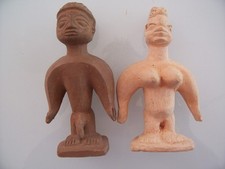 Two small african statue  ART AFRICAIN AFRICAN ARTE AFRICANO AFRICA art africain