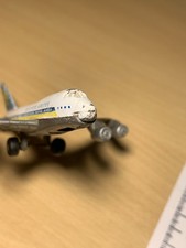 Avion Boeing 747 Singapore Airlines F891 – métal vintage miniature
