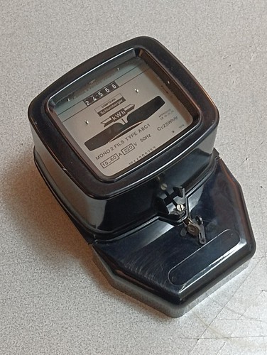 Compteur électrique vintage - compteur,