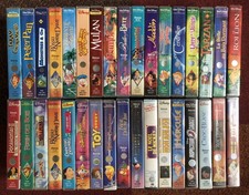 Lot de 34 VHS Disney