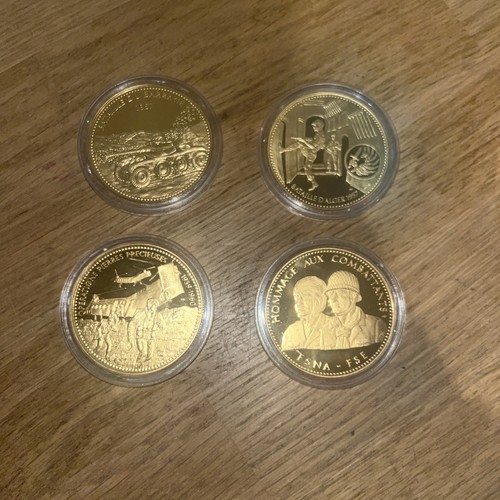 Lot pièces médailles - lot, 4