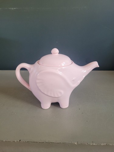 Théière éléphant rose - , de