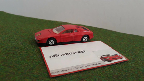 Ferrari testarossa rouge 64 - ferrari, 1/64