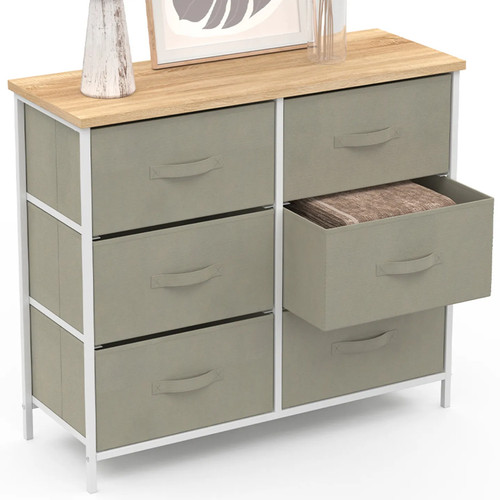 Commode tiroirs tissu - commode, en