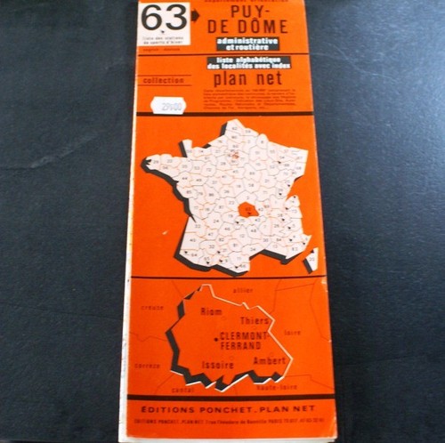 Ancienne carte routiere - ancienne,