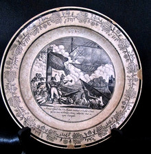 ASSIETTE PARLANTE Militaria