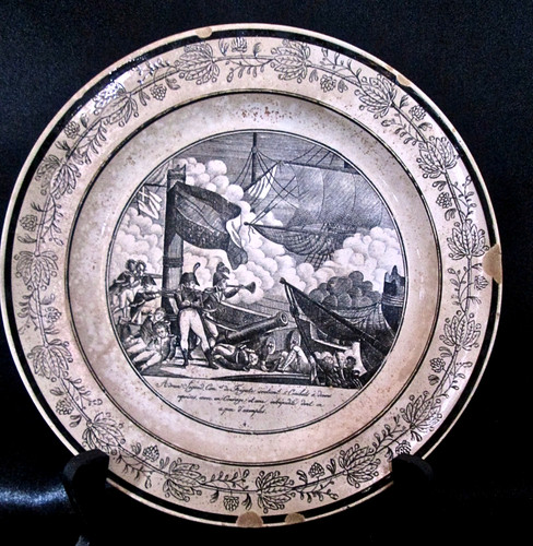 Assiette parlante militaria - assiette,