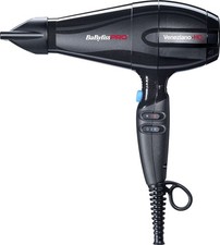 Babyliss Pro Sèche-cheveux Veneziano-HQ 2200W Ionic Dryer Professional Noir