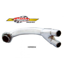 SUZUKI GT 750 1975 1976 1977 1978 COLLECTEUR POT ECHAPPEMENT CENTRE NEUF