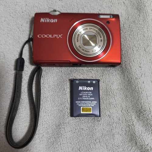 Nikon coolpix s5100 rouge - coolpix,