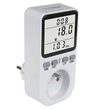 Wattmètre Compteur d'énergie Compteur de courant type E 220-240V AC 50Hz 16A
