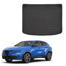 Tapis De Coffre Sur Mesure Pour Alfa Romeo Tonale Depuis 2022 Étage Supérieur