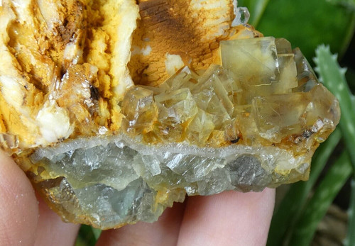 Fluorite vert bleu baryte - fluorite,
