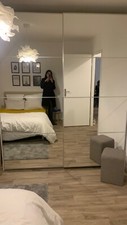 Dressing IKEA portes coulissantes miroir 