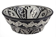 Lavabo Talavera Mexicain Vasque à Poser 42,5 x 15 cm pour Salle de Bain -Atalaya