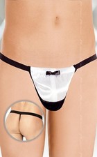String Homme Serveur Blanc
