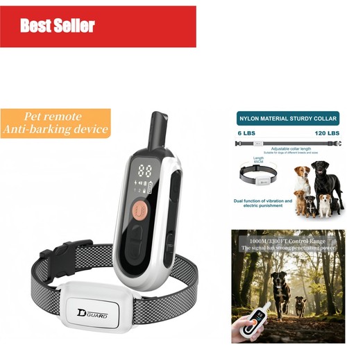 Collier anti aboiement chien - collier,