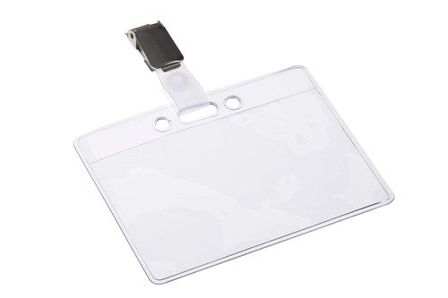 Porte badges avec pince - porte-badges,