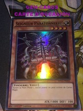CARTE Yu Gi Oh SEIGNEUR PARATONNERRE MP15-FR216 1ère édition