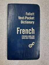 Follett vest-pocket dictionary