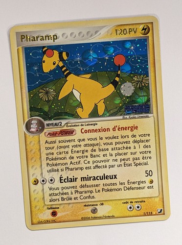 Carte pokémon pharamp 1 115 - pokémon, 1/115