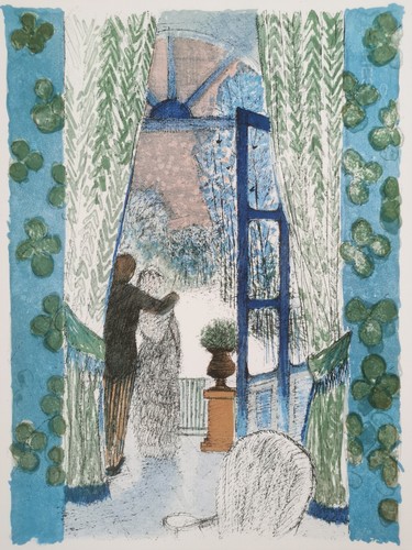Guy bardone lithographie sur - guy,