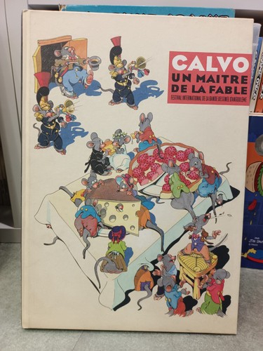 Calvo maître la fable - calvo,