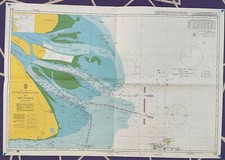 Amirauté 1602 Chine Chang Jiang Extérieur Approches À Shanghai Carte Chart