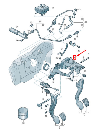 Audi avant support de - b8,