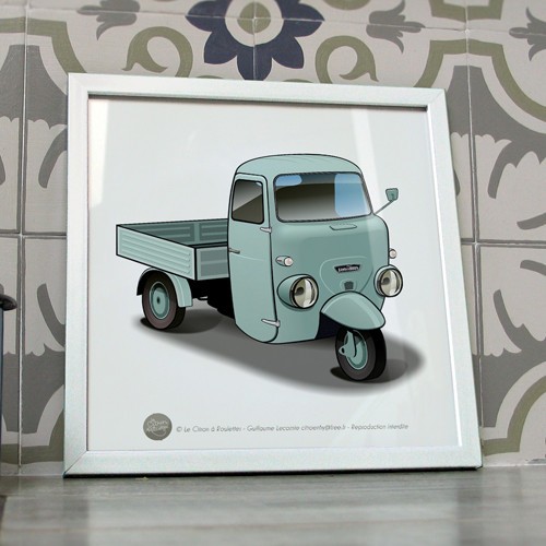 Poster lambretta lambro - lambretta,