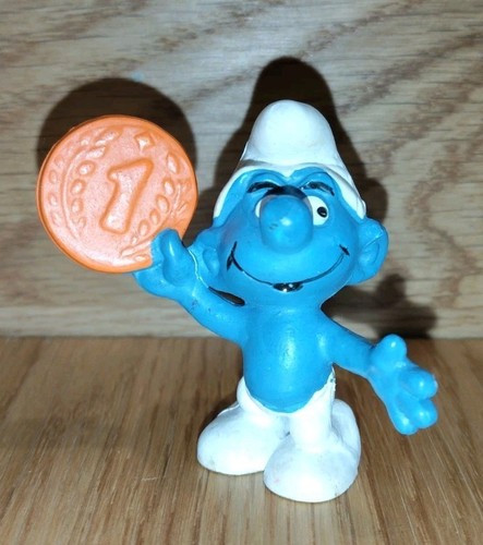 Figurine schtroumpf pièce - figurine,