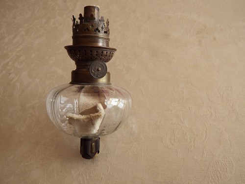 Lampe pétrole toupie - lampe,