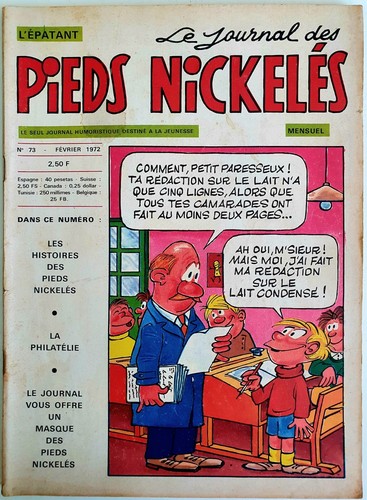 Journal des pieds - journal, nickelÉs